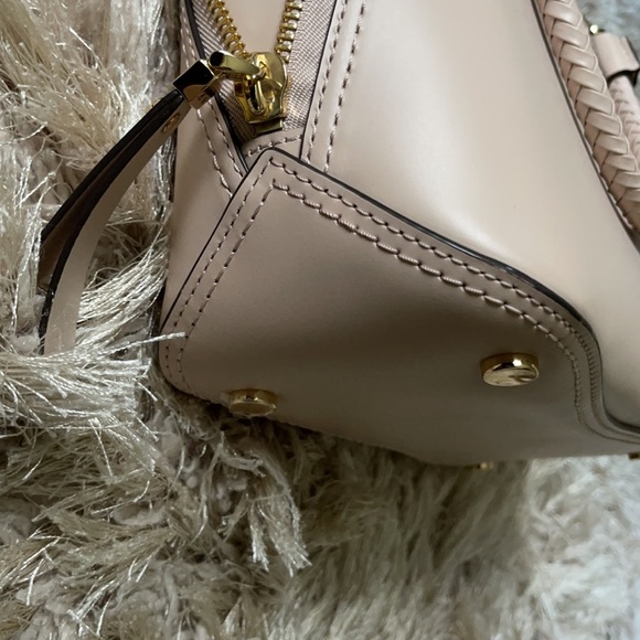 Michael Kors Blakely Leather Satchel in Blush - Picture 7 of 10